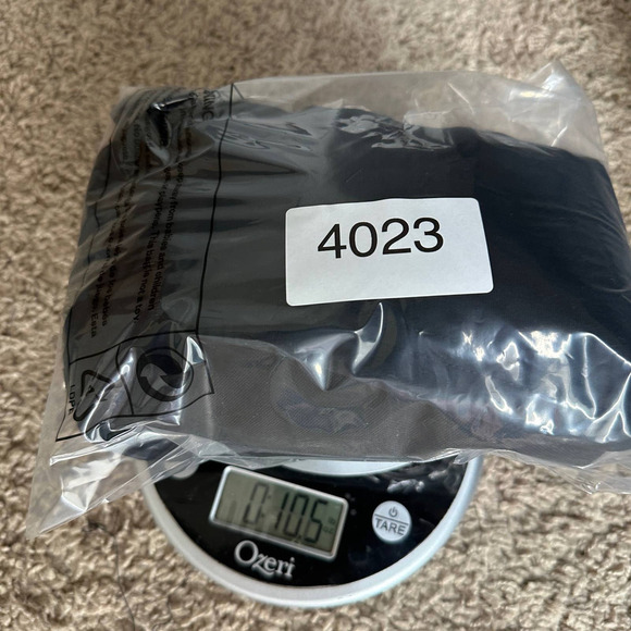 BYLT Basics Mens Drop Cut Lux Tee Long Sleeve Crew Neck Stretch Black Size L - Picture 8 of 8